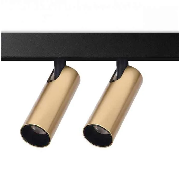 Магнитный трековый светильник Kloodi KDMG-SPOT35 2x7W 3K GD Spot35