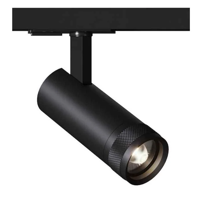 Світильник трековий однофазний Kloodi KD-FOCUS 10W 4K BK світлодіодний Чорний зі змінною оптикою