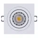 Світильник точковий врізний KLOODI KD-BASE SQ92 GU10 WH