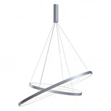 Подвесной светильник Kloodi KD-RG DUO 1000/1200 132W 3K ALU Ring Giza Duo