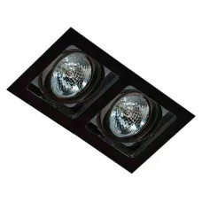 Точечный светильник Azzardo AZ2809 Sisto GU10 2x40W IP20 черный