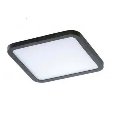 Точечный светильник Azzardo AZ2836 Slim Square LED 1x11W 3000K 865Lm IP44 черный Точечный светильник Azzardo AZ2836 Slim Square LED 1x11W 3000K 865Lm IP44 черный