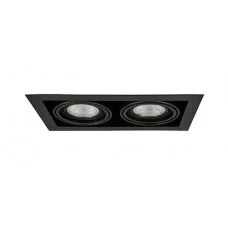 Точечный светильник Azzardo AZ2875 Nova GU10 2x40W IP20 черный