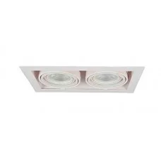 Точечный светильник Azzardo AZ2876 Nova GU10 2x40W IP20 белый