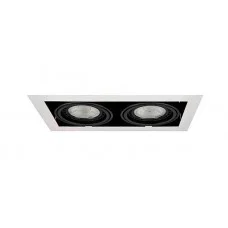 Точечный светильник Azzardo AZ2877 Nova GU10 2x40W IP20 белый