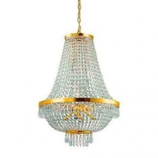 Люстра Ideal Lux 114743 Caesar G9 12x4W IP20 золота