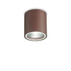 Уличный светильник Ideal Lux 163666 Gun GU10 1x28W IP55 коричневый