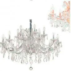 Люстра Ideal Lux 167411 Napoleon E14 18x40W IP20 золотая Люстра Ideal Lux 167411 Napoleon E14 18x40W IP20 золотая