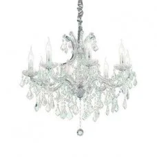 Люстра Ideal Lux 167244 Napoleon E14 8x40W IP20 хром