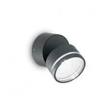 Ideal Lux 172552 Omega Round AP1 Antracite