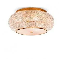 Люстра Ideal Lux 165004 Pasha E14 14x40W IP20 золотая