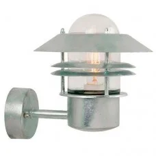 Вуличний світильник Nordlux 25011031 Blokhus E27 1x60W IP54 сріблястий