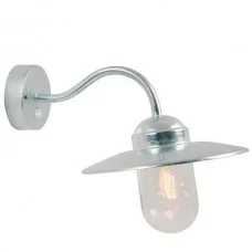 Уличный светильник с датчиком движения Nordlux 22661031 Luxembourg E27 1x60W IP54 серебристый