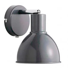 Бра, настенный светильник Nordlux 45841050 Pop E27 1x18W IP20 серый