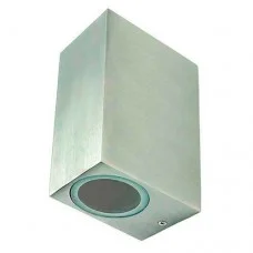 Вуличний світильник Goldlux 304582 Boston GU10 2x10W IP44 сріблястий