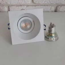 Точечный светильник Kanlux 26739 Aprila GU10/GU5.3 1x10W IP20 белый