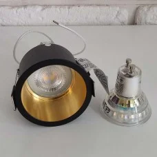 Точечный светильник Kanlux 27326 Spag GU10/GU5.3 1x10W IP20 черный