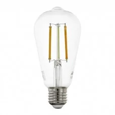 Лампа светодиодная Eglo 12236 ST64 6W 2200К-6500К E27 Dimmable Connect Z