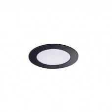 Точечный светильник Kanlux 33562 Rounda LED 1x6W 3000K 270Lm IP44/20 черный
