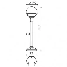 Cristher 061I-G05X1A-02 Clic-clac Globo Cristher 061I-G05X1A-02 Clic-clac Globo