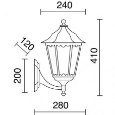Бра Dopo 239C-G05X1A-01 Pin