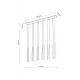 Люстра TK Lighting 10119 Piano G9 12x8W IP20 золота