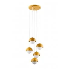 Подвесной светильник, люстра TK Lighting 10268 Bono G9 5x8W IP20 желтый