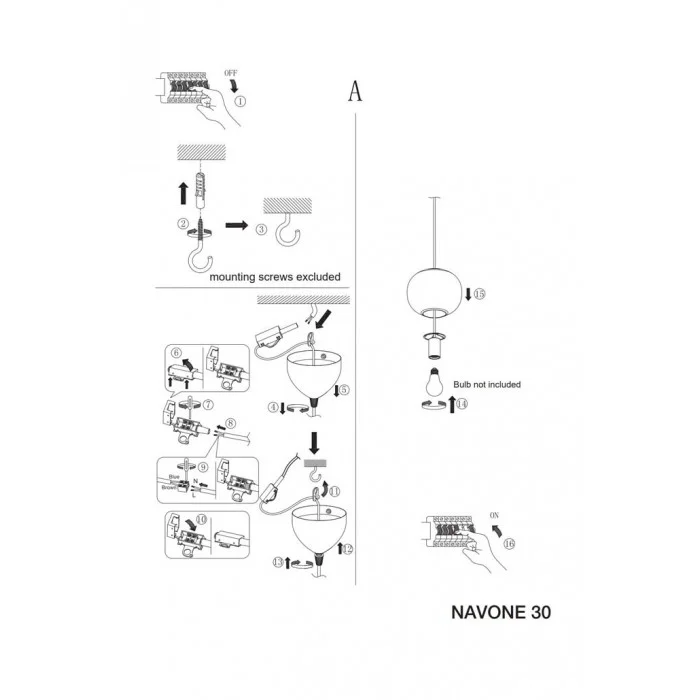 Подвесной светильник, люстра Nordlux 2220443001 Navone E27 1x40W IP20 белый Подвесной светильник, люстра Nordlux 2220443001 Navone E27 1x40W IP20 белый