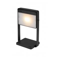 Уличный светильник на солнечной батарее Nordlux 2418035003 Saulio LED 1x3.5W 3000K 200Lm IP44 черный