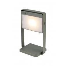 Уличный светильник на солнечной батарее Nordlux 2418035023 Saulio LED 1x3.5W 3000K 200Lm IP44 оливковый