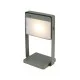 Вуличний світильник на сонячній батареї Nordlux 2418035023 Saulio LED 1x3.5W 3000K 200Lm IP44 оливковий