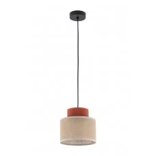 Подвесной светильник, люстра TK Lighting 3139 Duo Juta E27 1x15W IP20 кирпичный