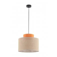 Подвесной светильник, люстра TK Lighting 3227 Duo Juta E27 1x15W IP20 оранжевый