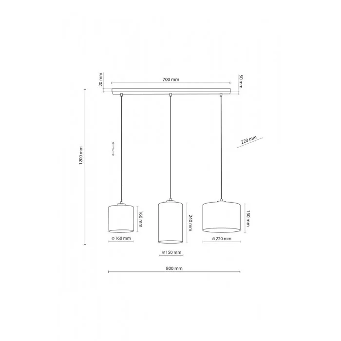 Люстра TK LIGHTING 4954 JUTA Люстра TK LIGHTING 4954 JUTA