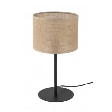 Настільна лампа TK Lighting 5552 Juta E27 1x15W IP20 чорна