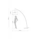 Торшер TK LIGHTING 6097 MOBY коричневый Торшер TK LIGHTING 6097 MOBY коричневый