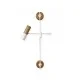 Бра N&B Light 70201-cl518-pla000-cp000 Gleiz Wood