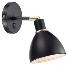 Бра, настенный светильник Nordlux 63191003 Ray E14 1x25W IP20 черный Бра, настенный светильник Nordlux 63191003 Ray E14 1x25W IP20 черный