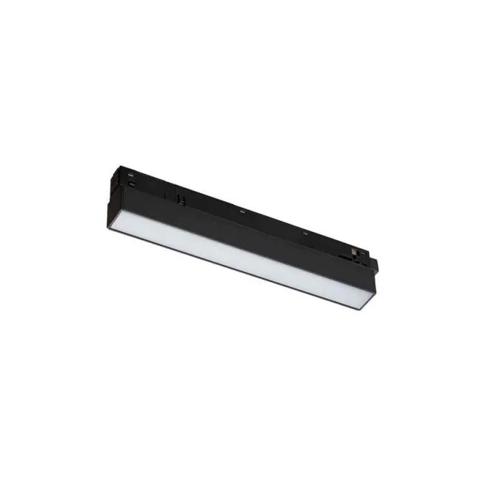 Магнитный трековый светильник Nowodvorski 10143 LVM Line LED 1x9W 3000K 400Lm IP20 черный