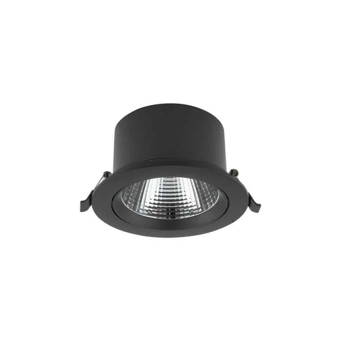 Точковий світильник Nowodvorski 10557 Egina LED 1x15W 3000K 1000Lm IP20 чорний