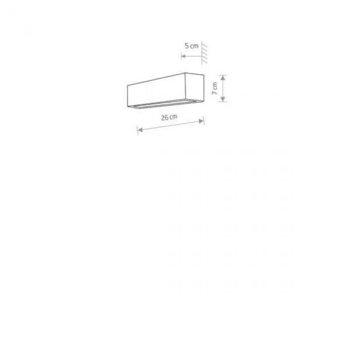 Бра, настенный светильник Nowodvorski 6345 Straight Wall LED E14 1x10W IP20 белый Бра, настенный светильник Nowodvorski 6345 Straight Wall LED E14 1x10W IP20 белый