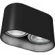 Точковий світильник Nowodvorski 9240 Oval GU10 2x15W IP20 чорний
