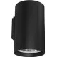 Бра, настенный светильник Nowodvorski 9320 Tube GU10, ES111 2x15W IP20 черный