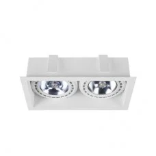 Точковий світильник Nowodvorski 9412 Mod GU10 2x15W IP20 білий Точковий світильник Nowodvorski 9412 Mod GU10 2x15W IP20 білий
