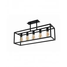 Люстра Nowodvorski 9047 Crate E27 5x25W IP20 черная