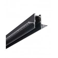 Магнитный шинопровод врезной Nowodvorski 10157 LVM Recessed Track 2m IP20 черный