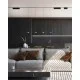 Магнитный трековый светильник Nowodvorski 10145 LVM Focus Out LED 1x9W 3000K 800Lm IP20 черный