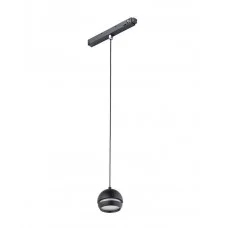Магнитный трековый светильник Nowodvorski 10154 LVM Slot LED 1x5W 3000K 210Lm IP20 черный