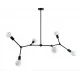 Люстра Nowodvorski 9138 Twig E27 6x25W IP20 черная