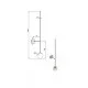 Бра, настенный светильник Pikart 26260 Bubble G9 1x60W IP20